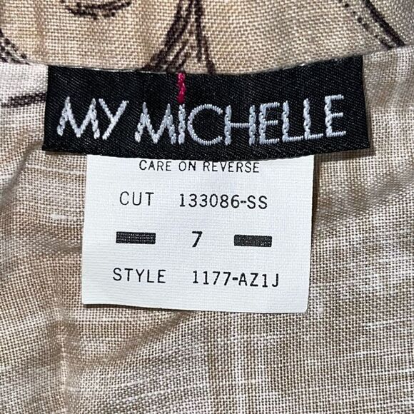 My Michelle‎ Vintage 80s wrap Skirt - Picture 9 of 9